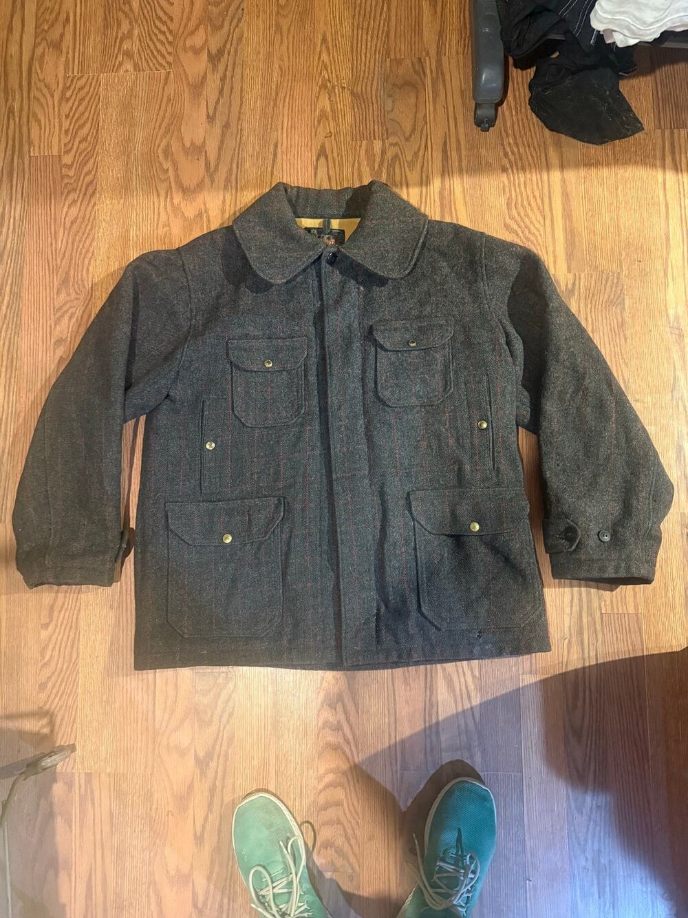 30's Woolrich Mackinaw Hunting Jacket size XL
